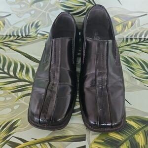 Black Leather Men's Shoes